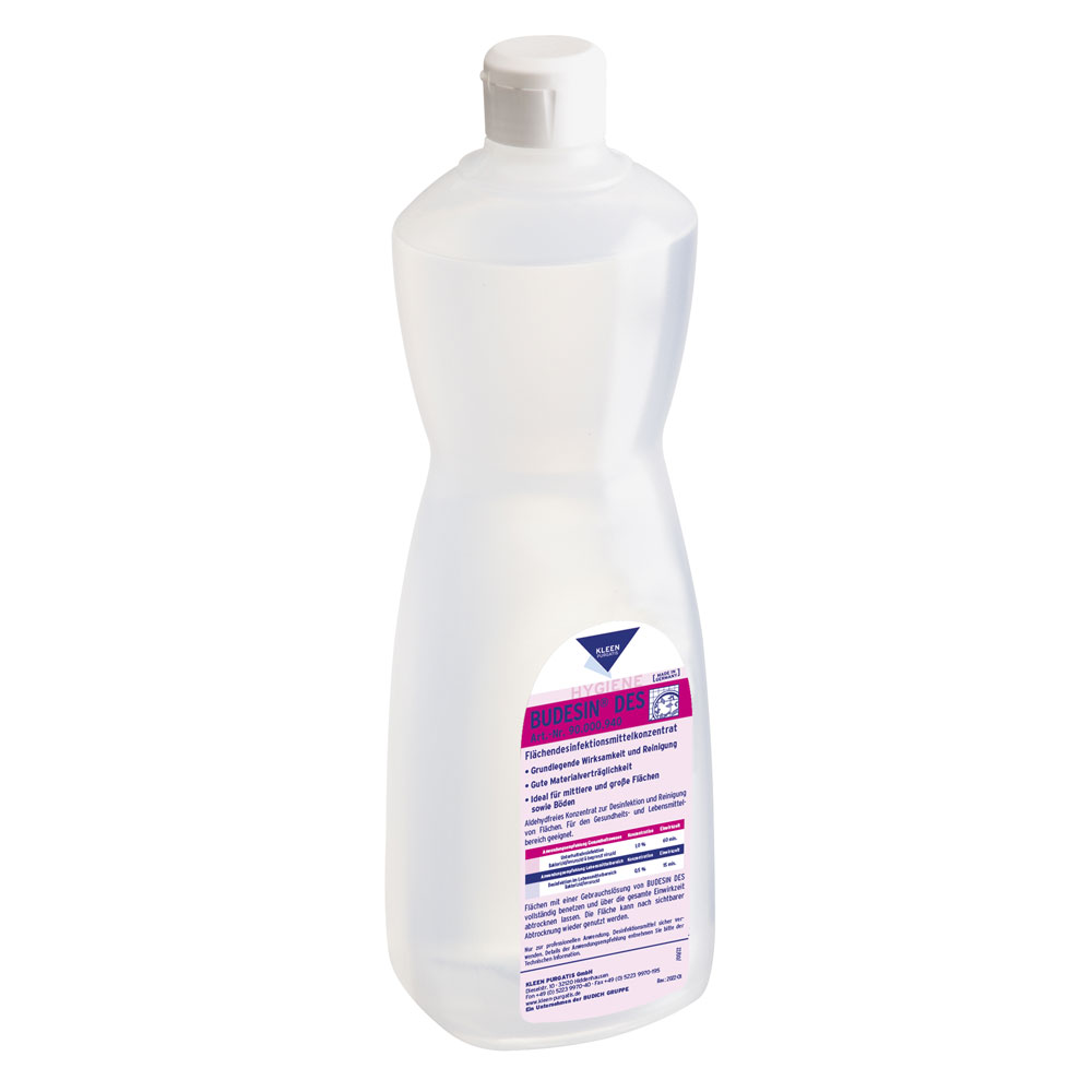 Kleen Purgatis Budesin Des, surface disinfectant concentrate