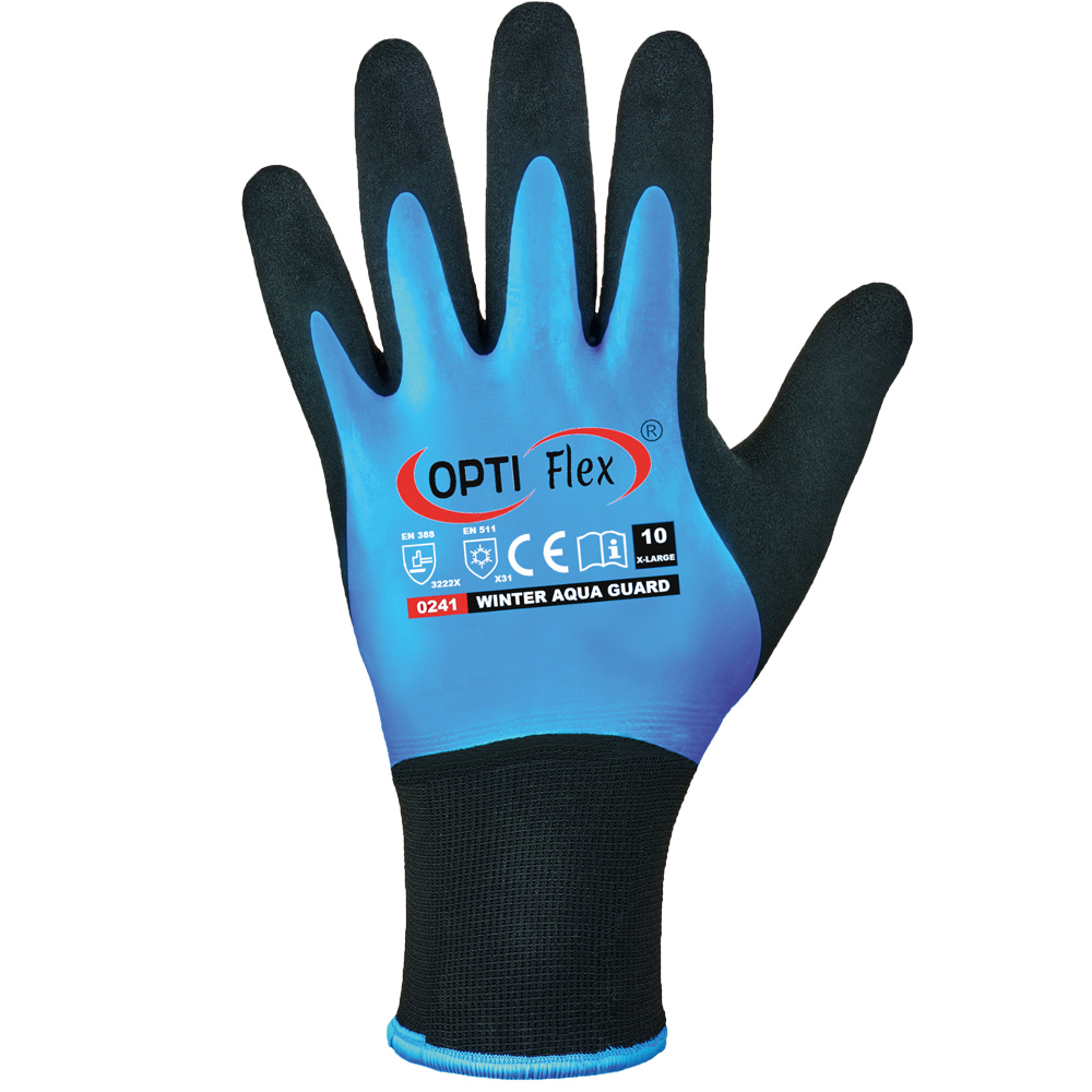 Opti Flex® Winter Aqua Guard 0241, cold protection gloves in the front view