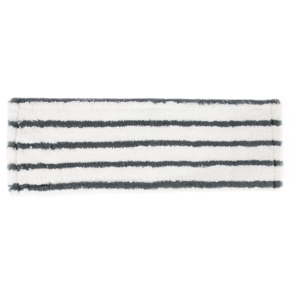 Wischmopp mit Borstenstreifen aus Polyester/Mikrofaser, Vorderseite