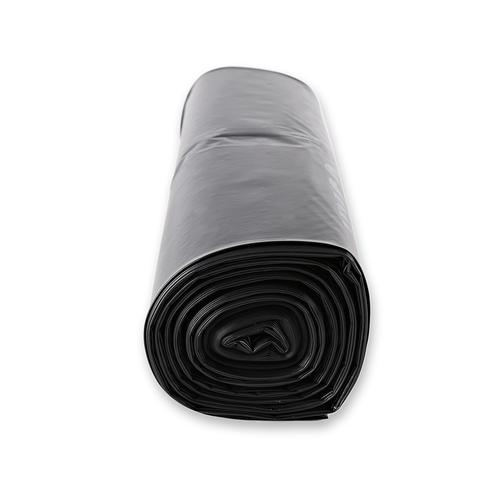 Waste bags Premium, 120 l made of LDPE, on roll, side view