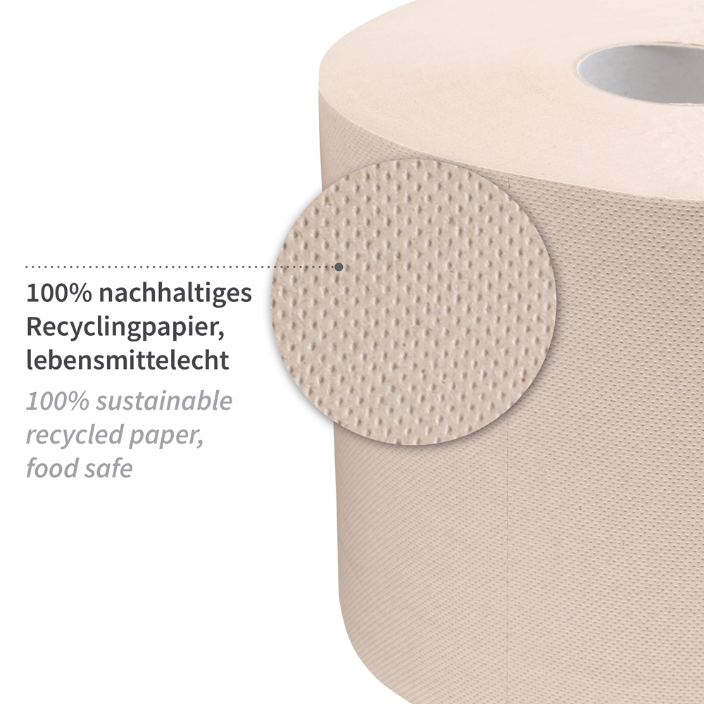 Organic cleaning papers, 3-ply made of recycled paper, FSC®-Recycled, material