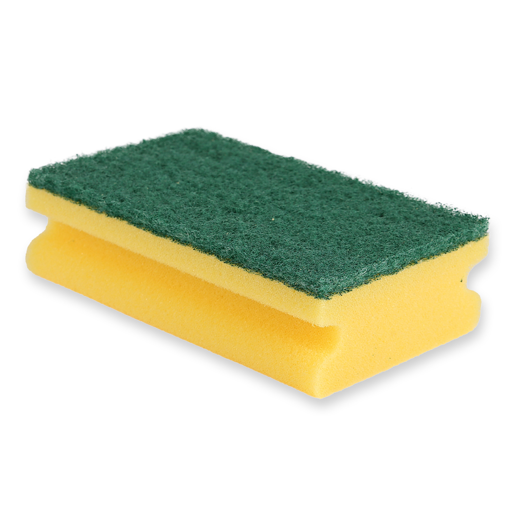 Pad sponges Classic made of foam/hard fleece in the oblique view