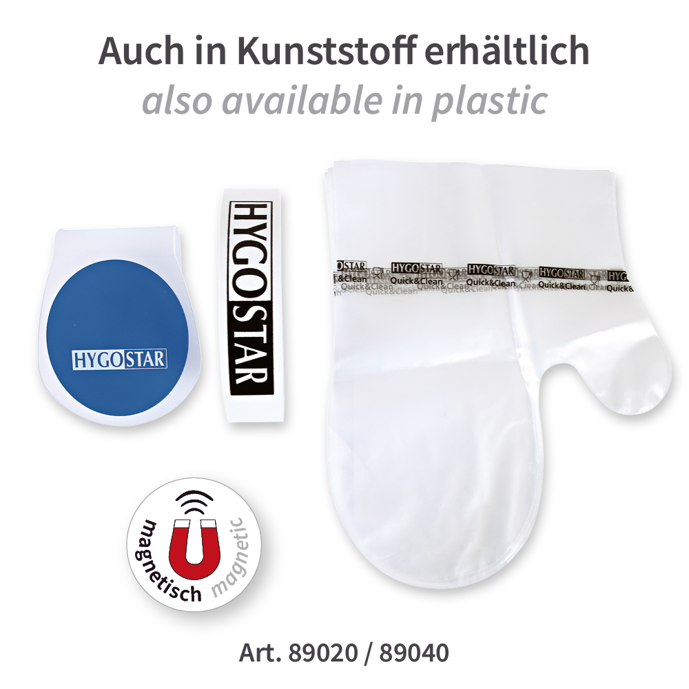 Quick&Clean Kit Double aus Edelstahl, Alternative