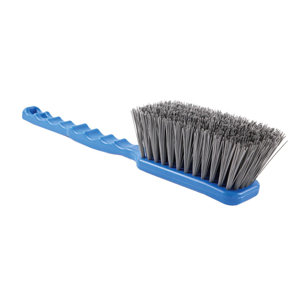 Stielbürste aus PPN, detektierbar, 410 mm, kopfstehend