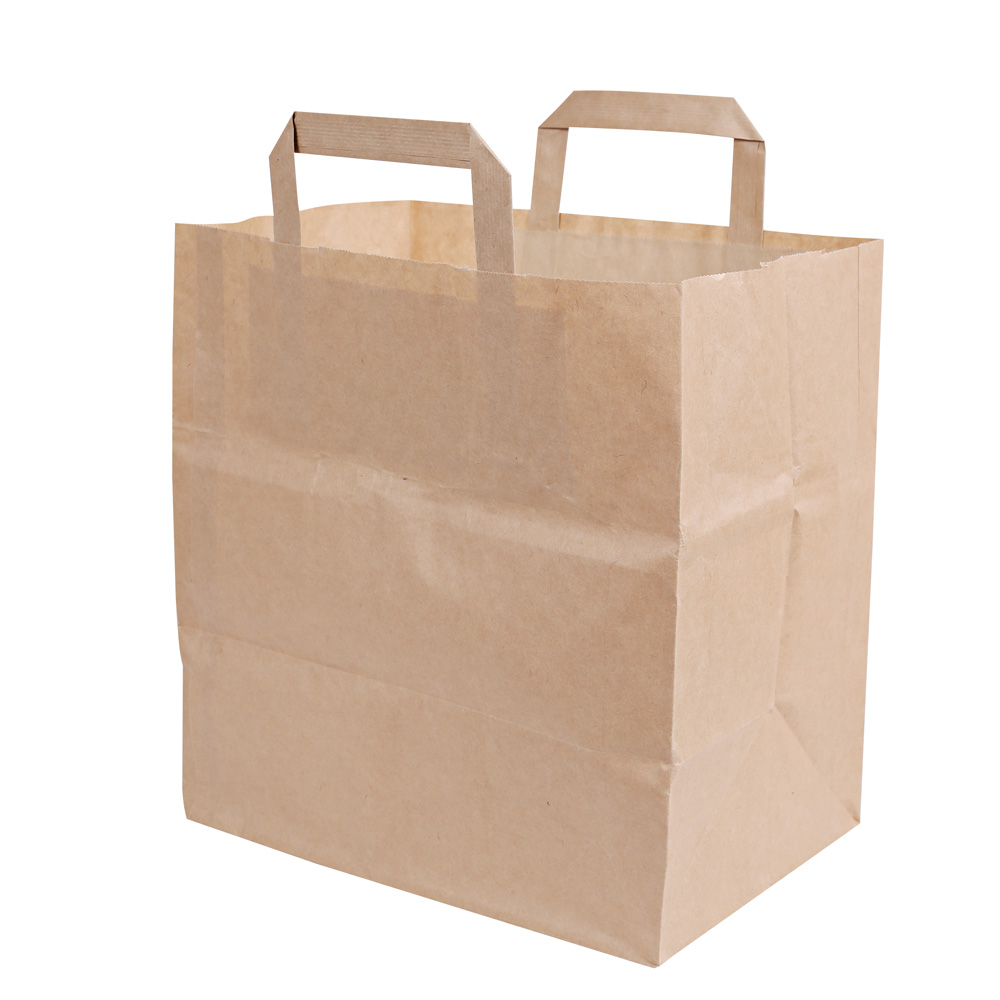 Paper carrying bag made of Paper with 25x26cm