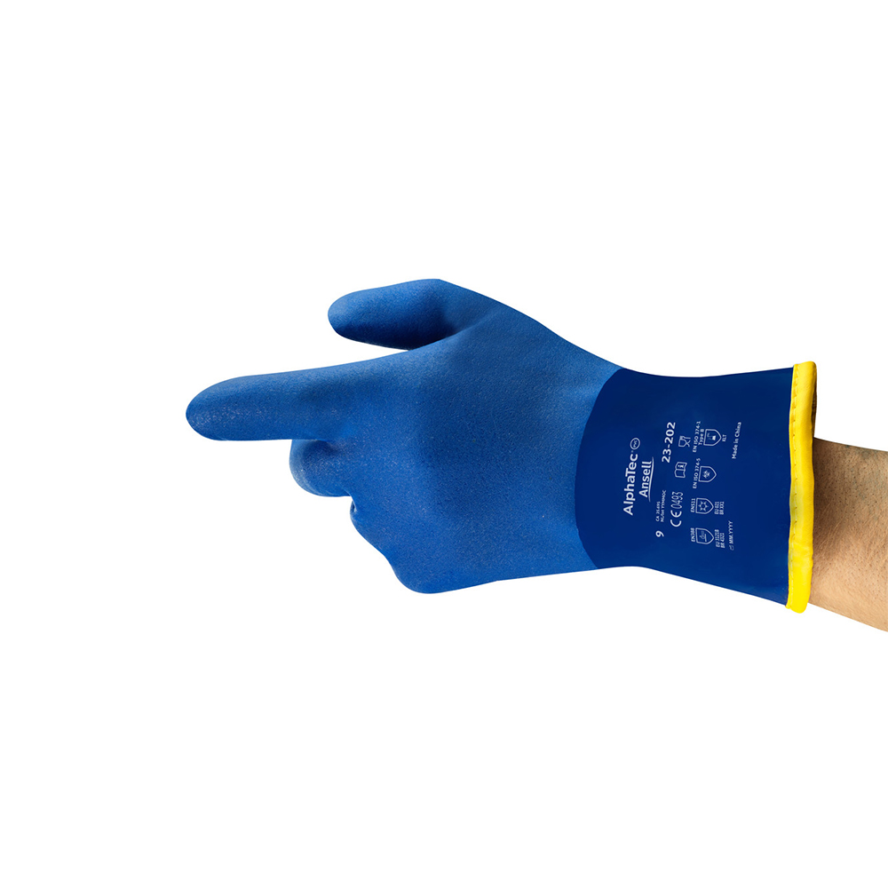 Ansell AlphaTec® 23-202, cold protection gloves in the side view
