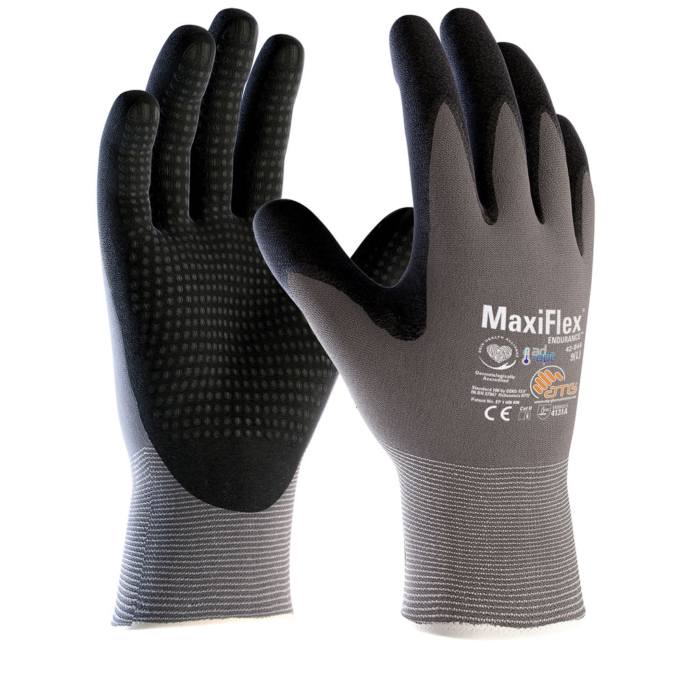 ATG® MaxiFlex® Endurance™ AD-APT® 42-844, Nylon-Strickhandschuhe in der Gesamtansicht