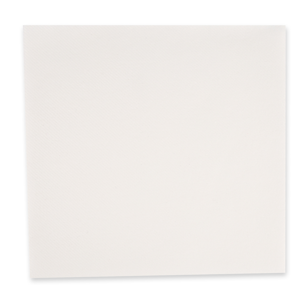 Napkins Eleganza, 40 x 40 cm, 1-ply, 1/4 fold made of airlaid, FSC®-mix in white