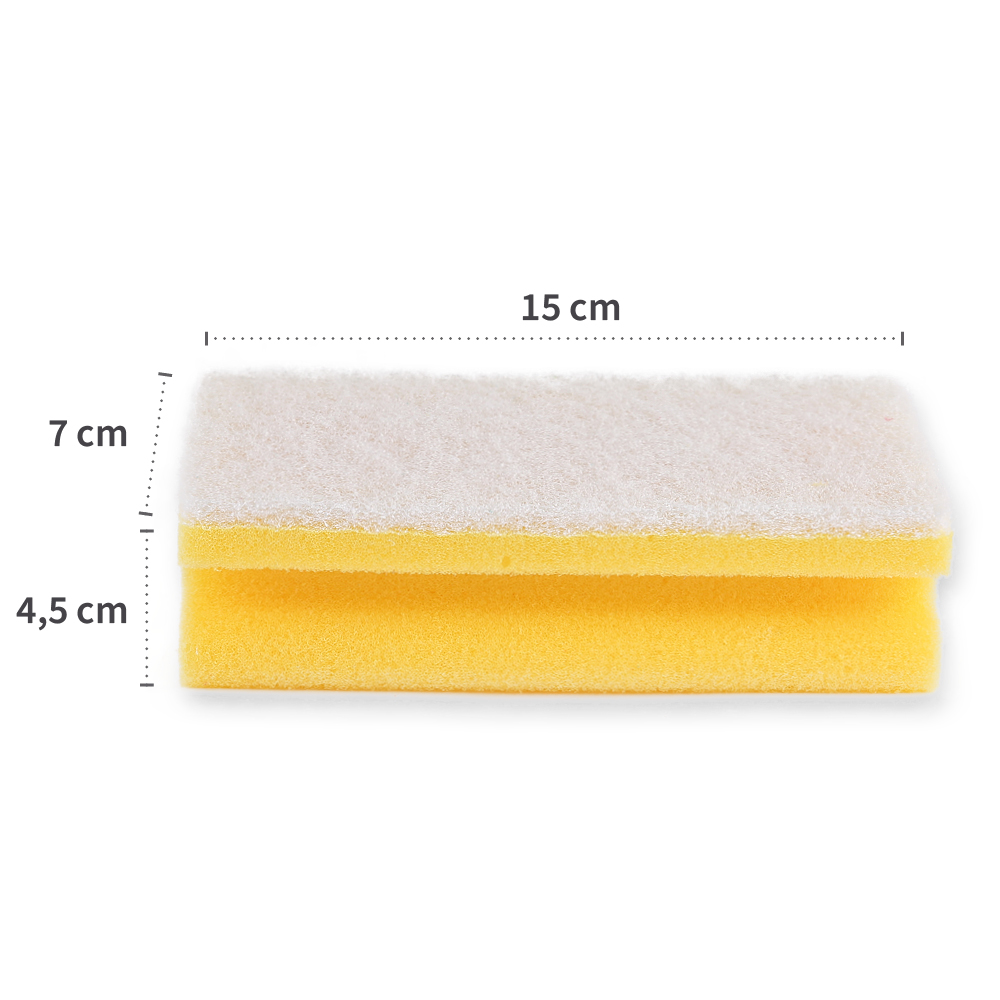 Pad sponges Colour made of foam/soft fleece, dimensions