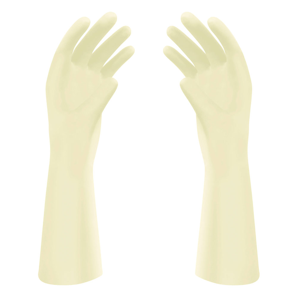 Meditrade Gentle Skin® Superior OP™ OP-Handschuhe | Latex, steril in der Frontansicht