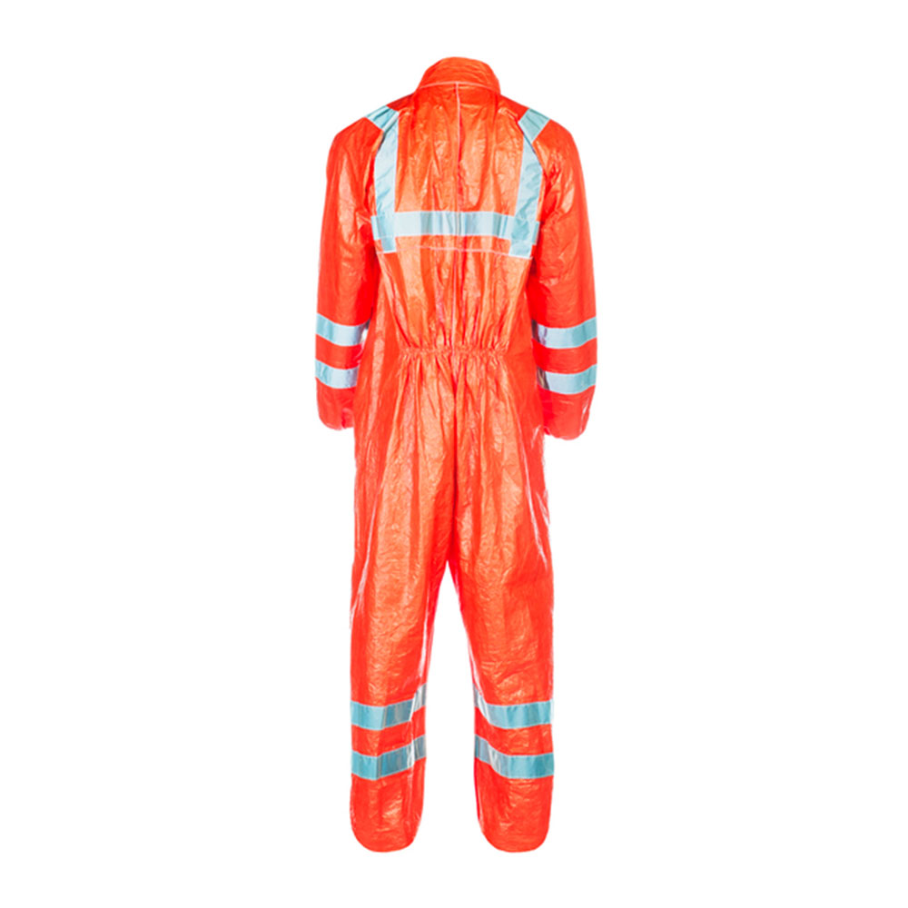 DuPont™ Tyvek® 500 HV Protective Coveralls 125, front view in the back view