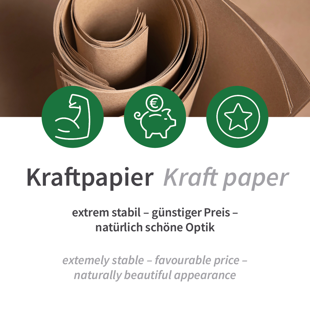 Pappteller rechteckig aus Kraftpapier, FSC®-zertifiziert, Besonderheiten