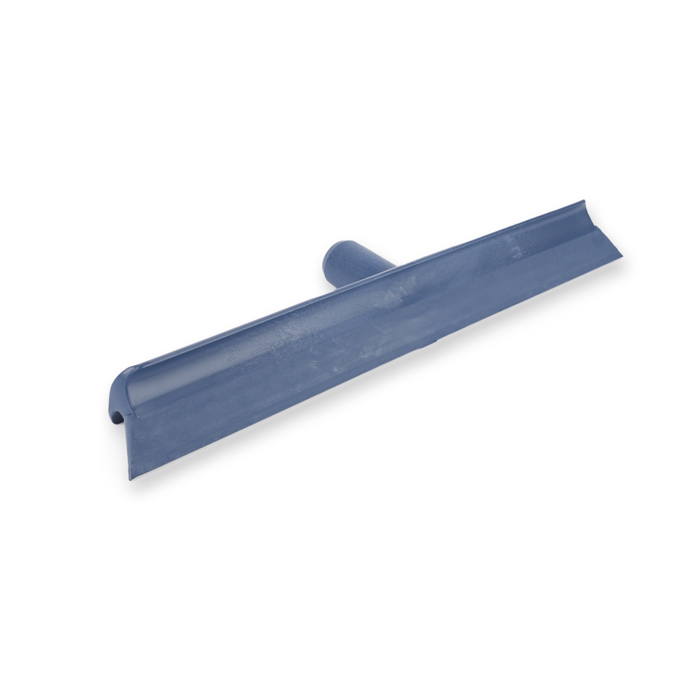 Rubber squeegees, single blade made of PP, detectable in the oblique view
