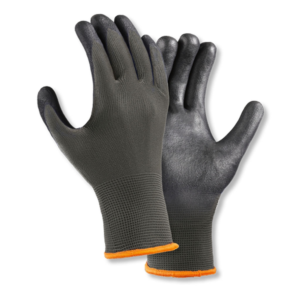 teXXor® Polyester-Strickhandschuhe 2406, PU beschichtet in Gesamtansicht