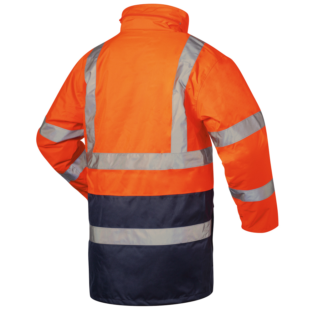 Safestyle® Alexander 23529, 2 in 1 Warn-Parkas, Rückseite Safestyle® Alexander 23529 2 in 1 Warn-Parkas von der Rückseite