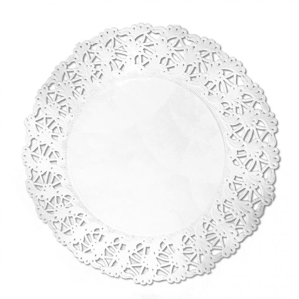 Doilies round greaseproof