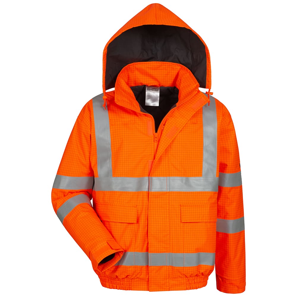 Safestyle® Egbert 23481 multinorm high vis pilot jackets from the frontside