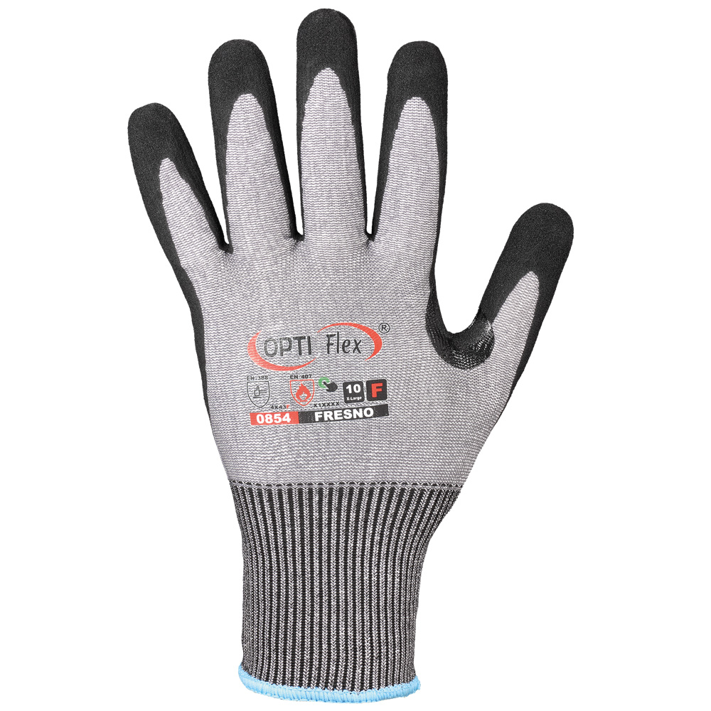 Opti Flex® Fresno 0854, cut protection gloves in the front view