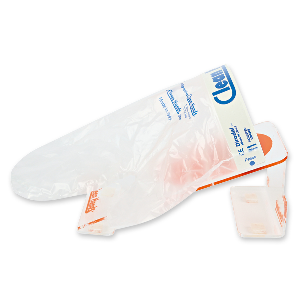 Clean Hands® Counter Kit Single made of plastic in transparent