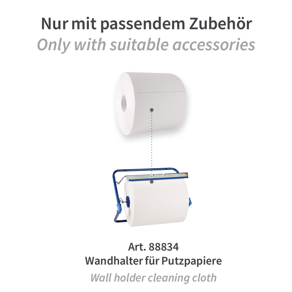 Putzpapiere Allfood, 3-lagig | Zellulose, FSC®-Mix, Zubehör Putzpapiere Allfood, 3-lagig aus Zellulose und FSC®-Mix mit Zubehör