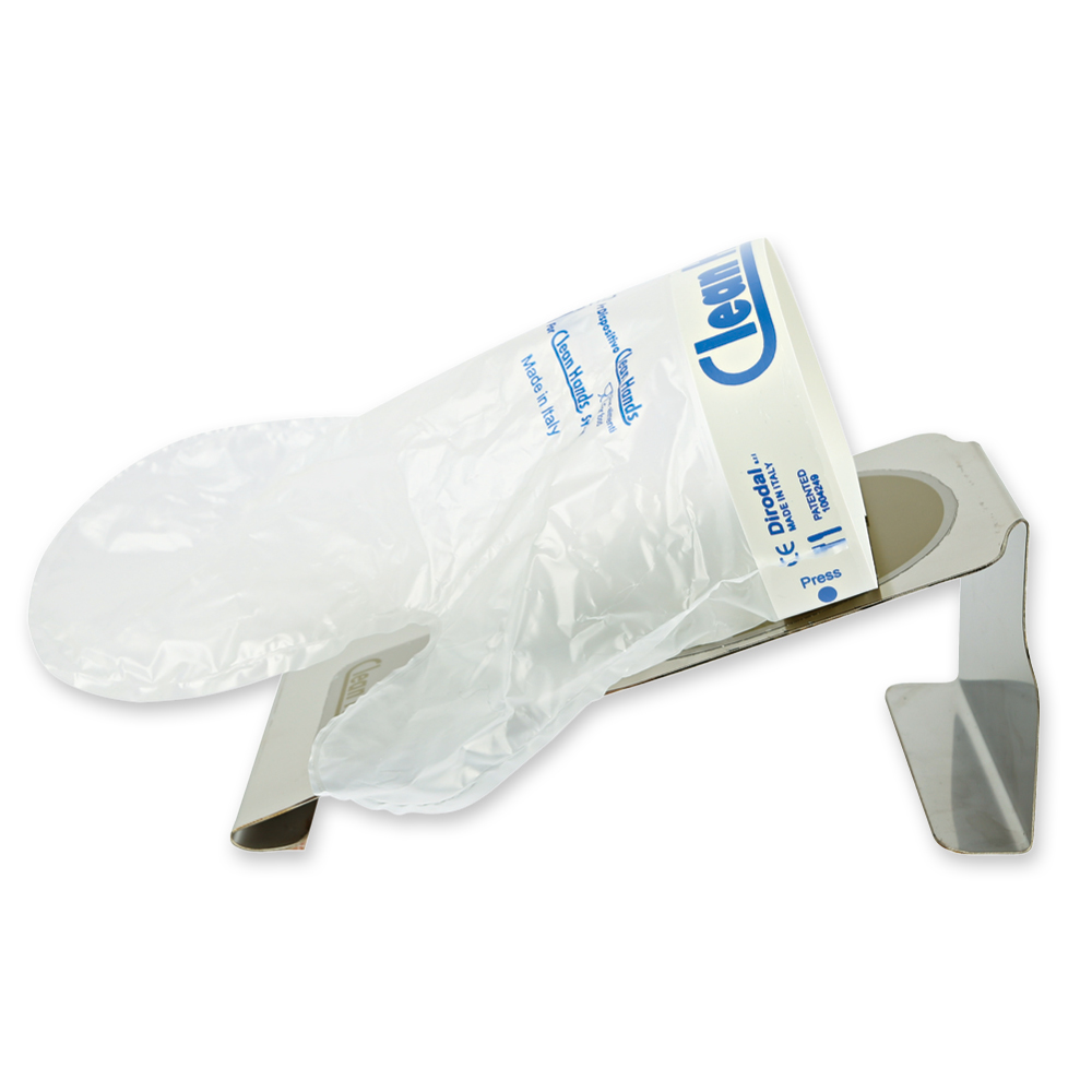Clean Hands® Counter Kit Single made of stainless steel in steel