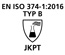 EN 374-1:2016 Typ B JKPT