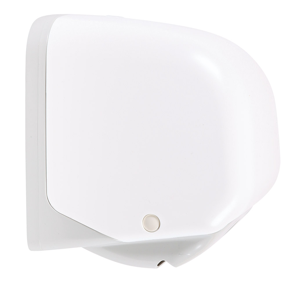 Toilet paper dispenser Simply Eco Mini made of plastic in the side view