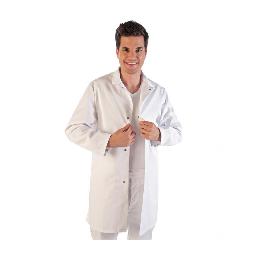 HACCP gowns made of polycotton in white