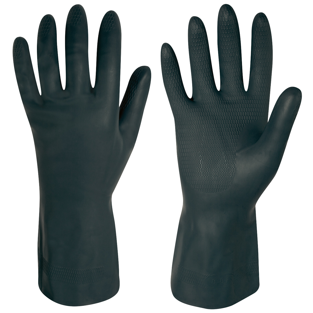 Stronghand® Freeman 0455 chemical protection gloves from the front side and back side