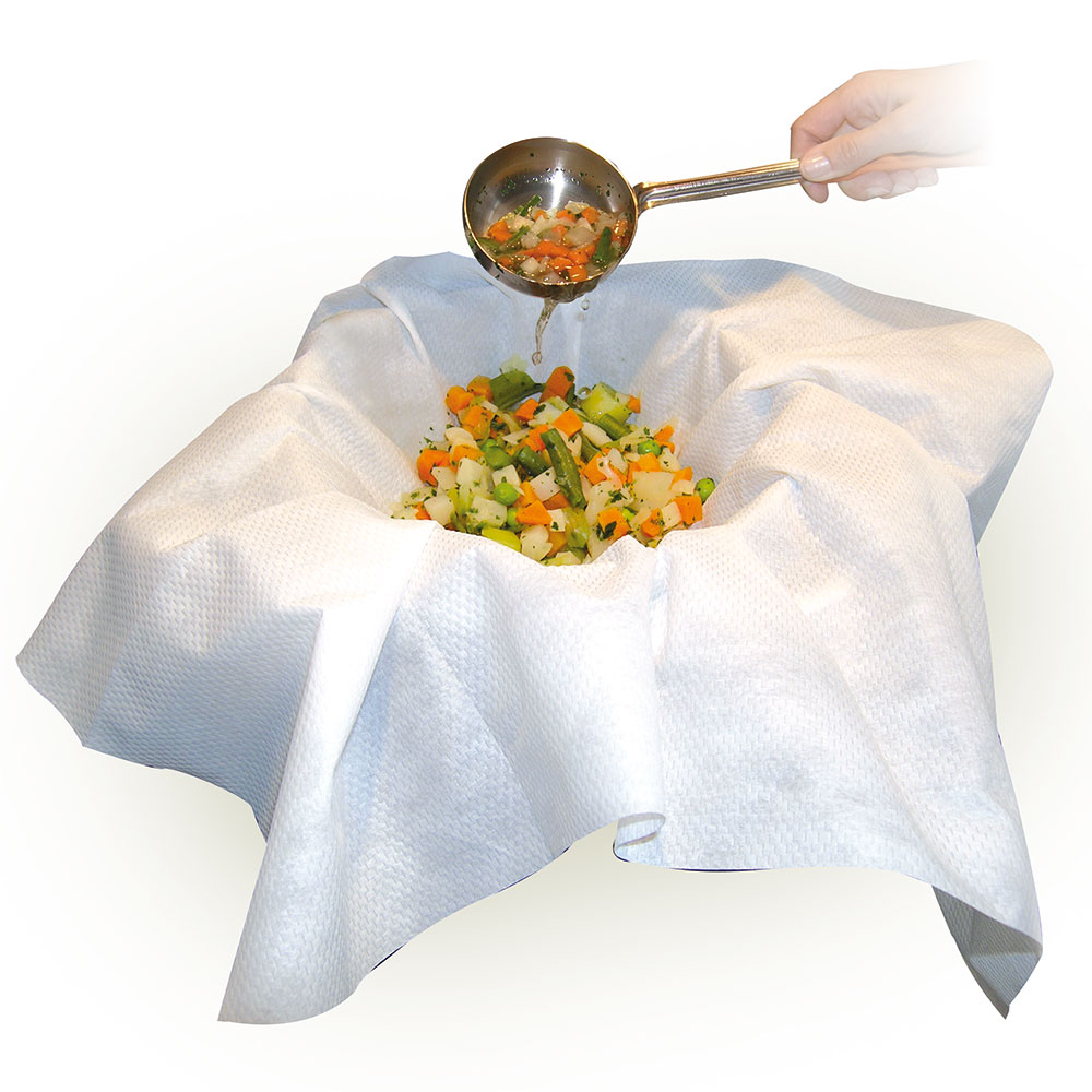 Straining cloths Filterstar | special nonwoven fabric, pleated
