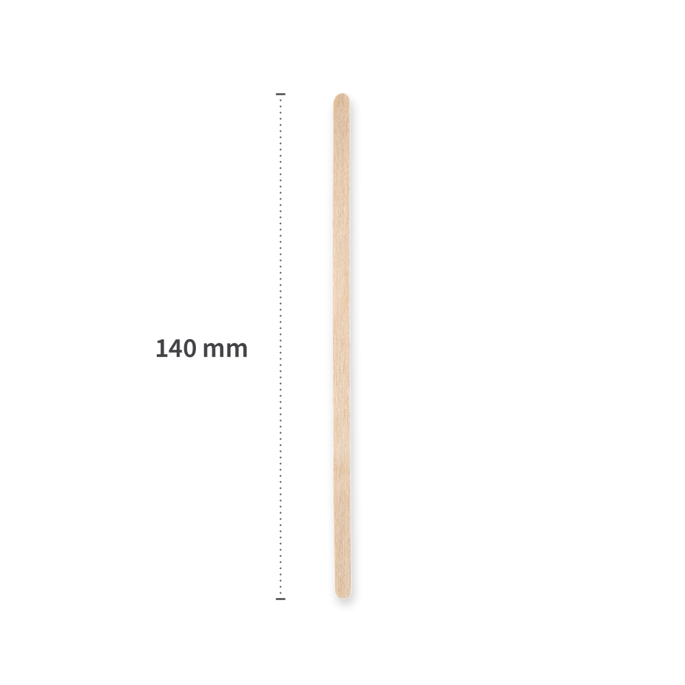 Rührstäbchen Holz | Birkenholz, Maße 140mm Rührstäbchen Holz aus Birkenholz, Maße 140mm