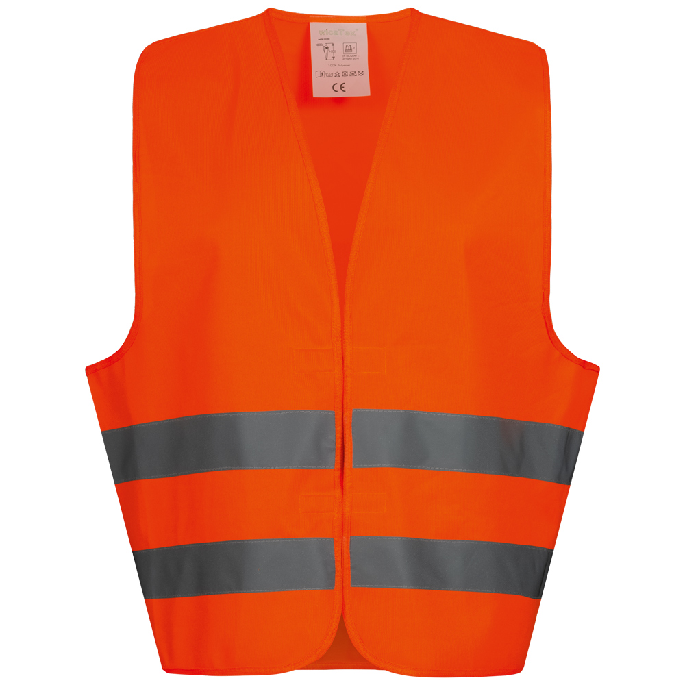 Wica-Tex® Oskar 22686 warning protection waistcoats from the frontside