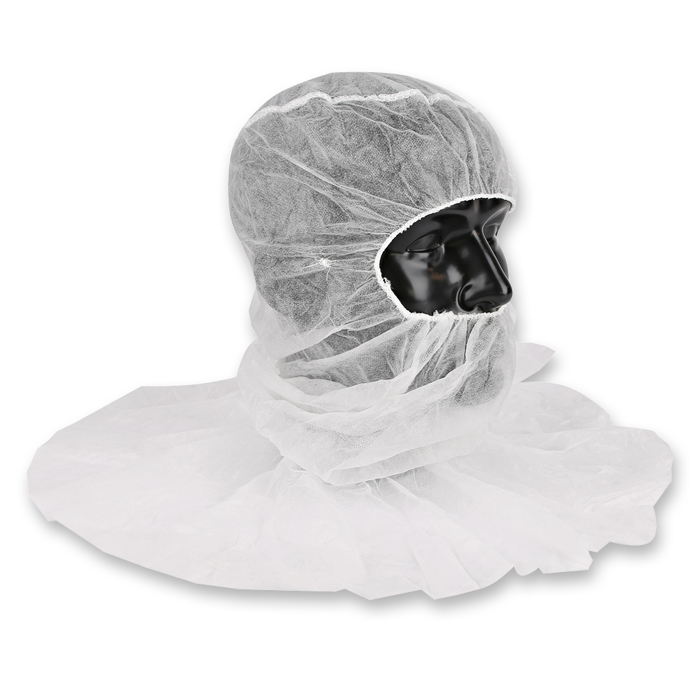 Astrohauben mit Cape | PP, Schrägansicht Astrohauben mit Cape aus PP in der Schrägansicht