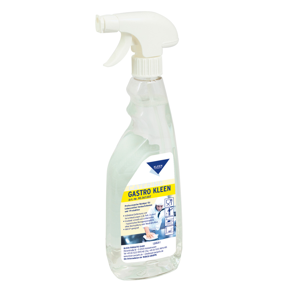 Surface cleaner "Gastro Kleen" in the spray bottle 