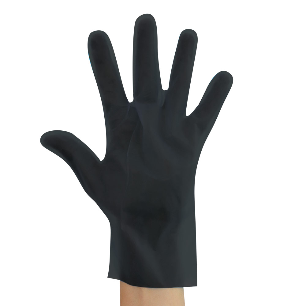 TPE-Handschuhe Allfood Thermosoft in schwarz