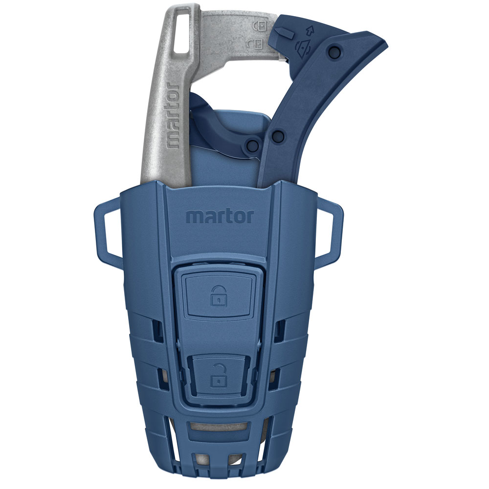MARTOR SecuNorm 610 XDR, safety knife, trapezoidal blade 160099, detectable in the front view