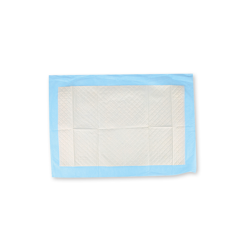 Underpads for beds PP/cellulose/PE from the front side