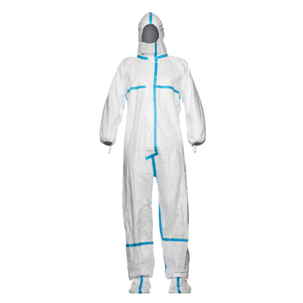 DuPont™ Tyvek® 600 Plus Protective Coverall CHA5 from the frontside