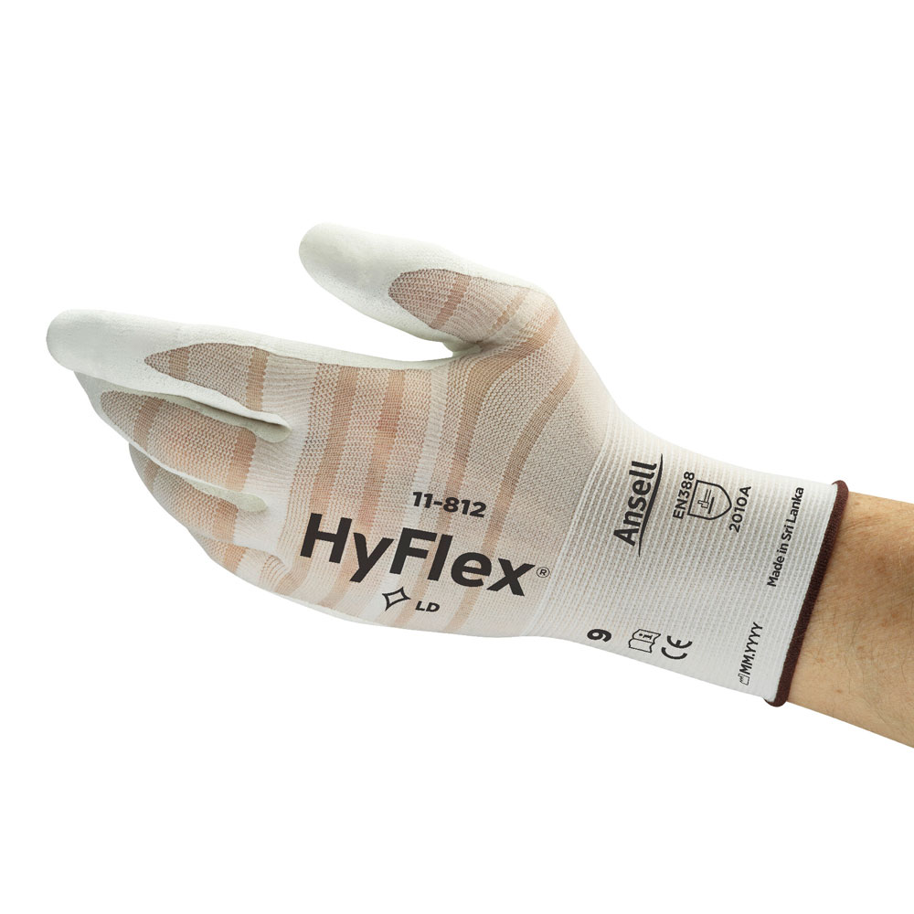 Ansell HyFlex® 11-812, multipurpose gloves in the side view