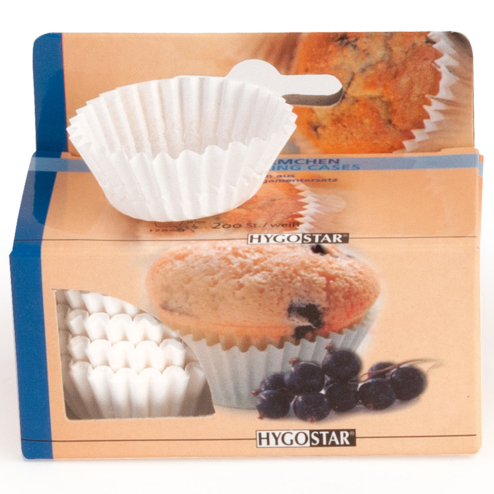 Paper baking tin white | small package