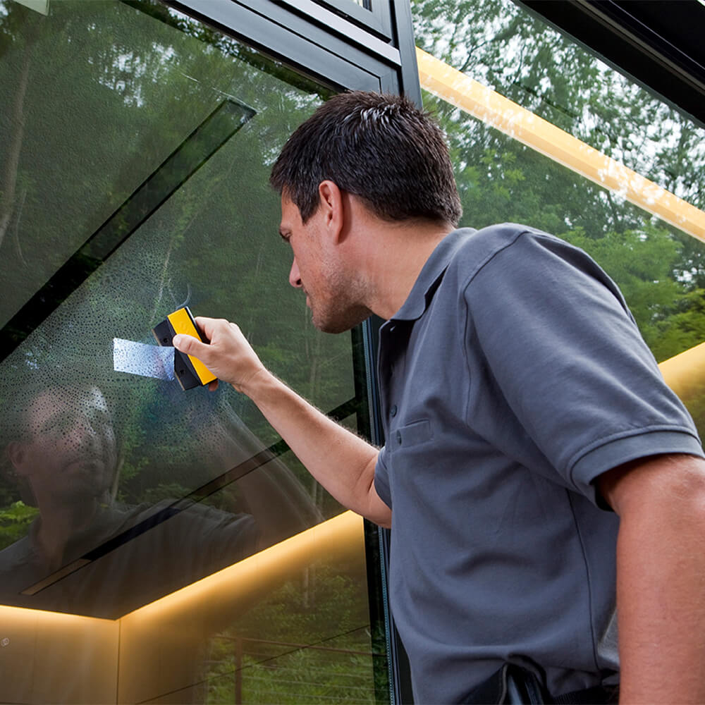 Vermop TopLock Fensterreinigungsset mit Sicherheitsschaber