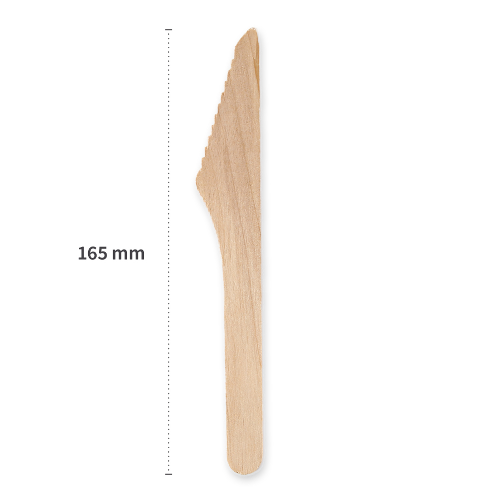 Knifes made of wood FSC® 100%, wax coated, length