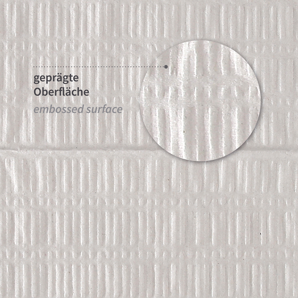 Reinigungstücher, 3-lagig | Recyclingpapier, gelegt, Material Reinigungstücher, 3-lagig aus Recyclingpapier, gelegt, Material