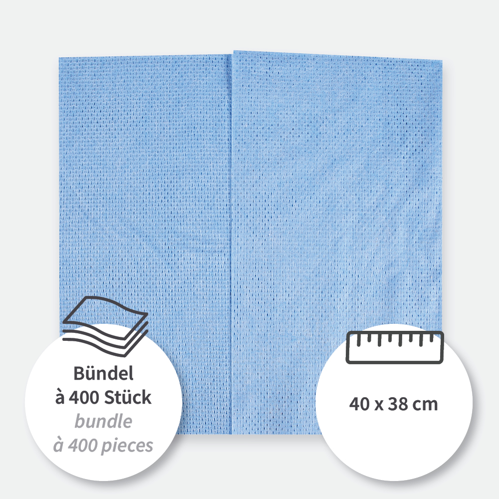 Cleaning cloths Hygotex made of viscose, pleated (Made in Germany), properties