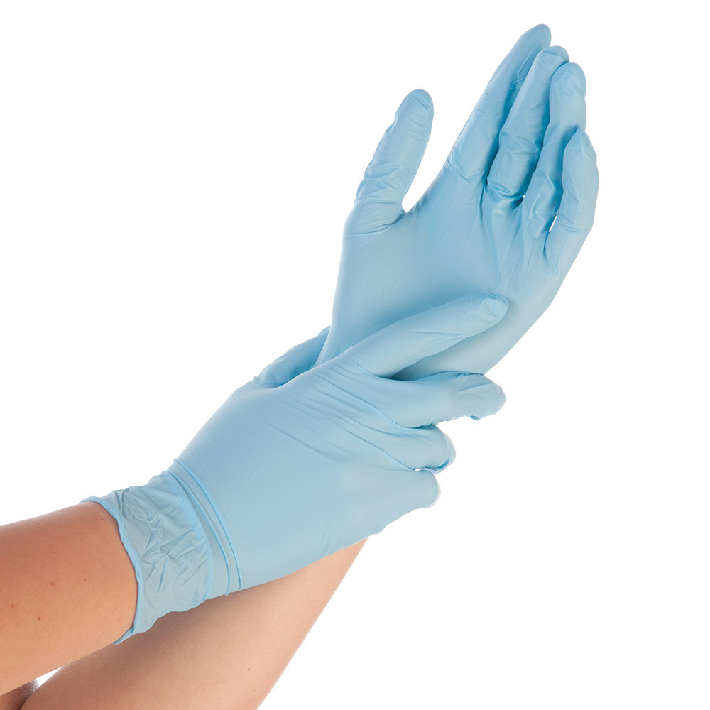 Nitrile gloves Extra Safe powder-free in blue
