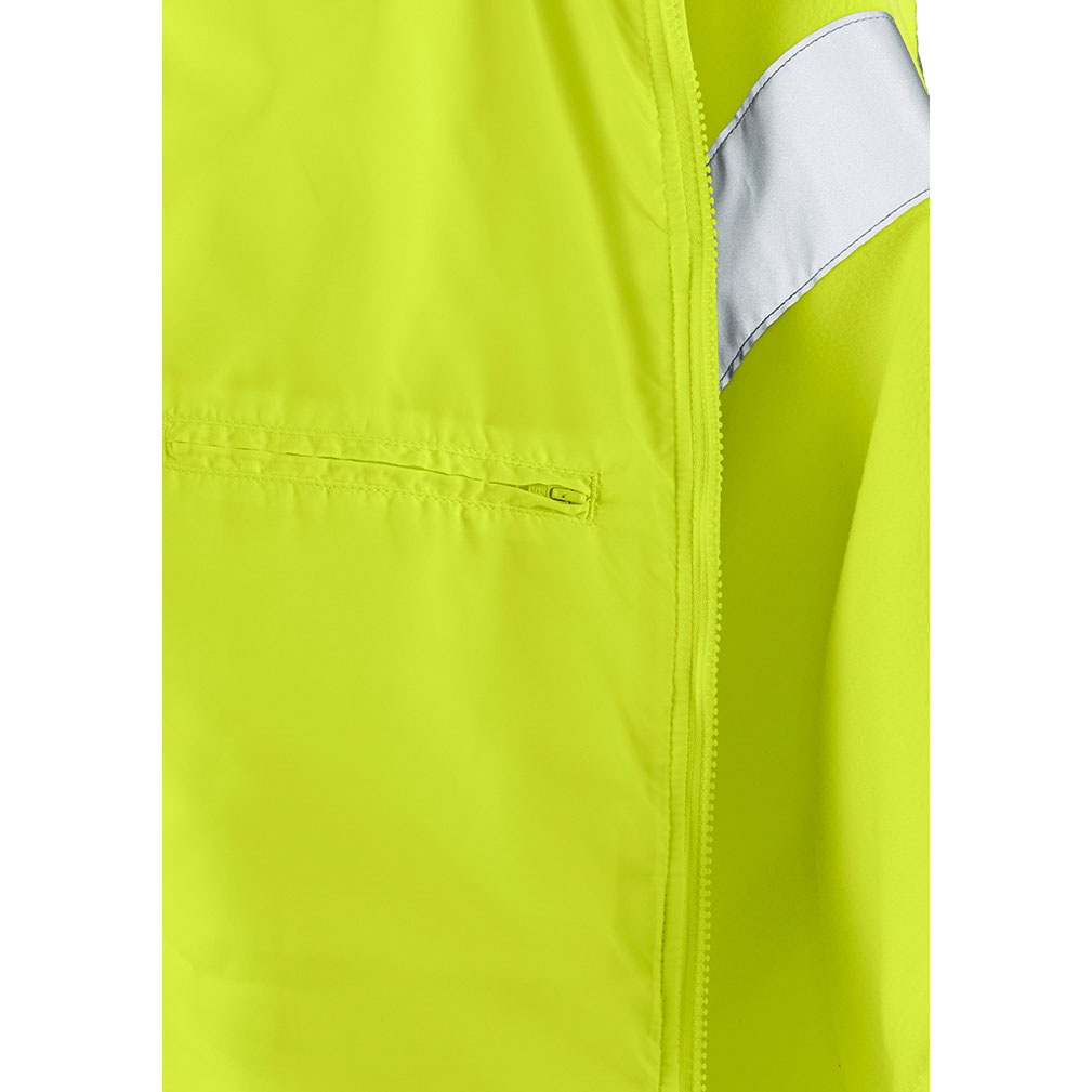 4PROTECT® SEATTLE, Warnschutz-Fleecejacke, gelb in der Detailansicht