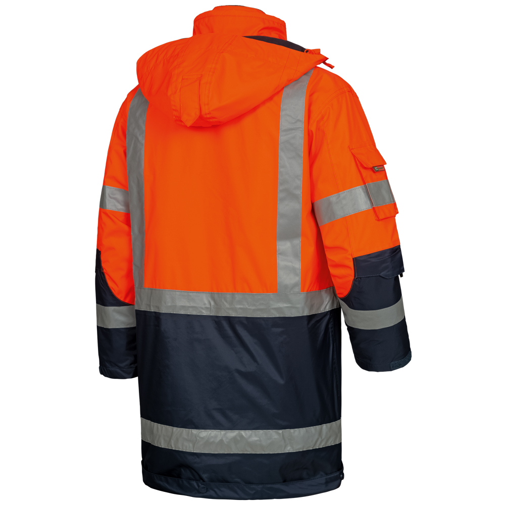 Elysee® Wallace 23431 high vis parkas from the backside
