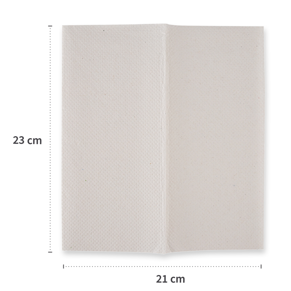 Paper hand towels, 2-ply made of recycled paper, V/ZZ-fold, FSC®-Recycled with measure