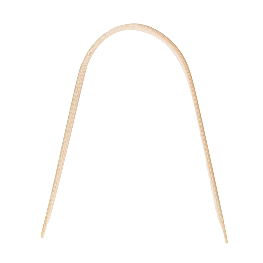 Fingerfood Spieße "Doppelspitze" aus Bambus mit zwei Spitzen