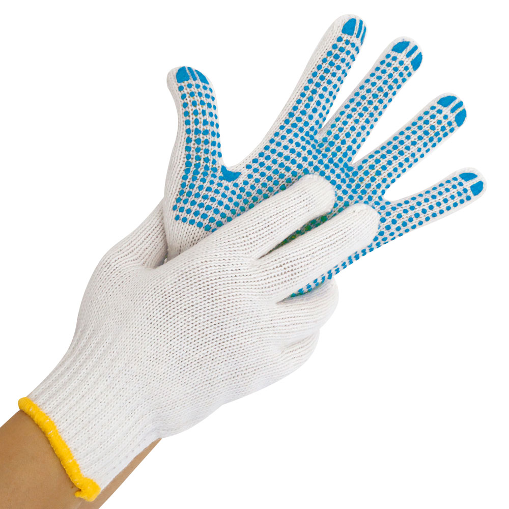Coarse knit gloves Structa Thermo made of nylon/cotton